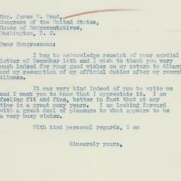 Letter: 1933 December 16