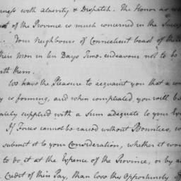 Document, 1775 July n.d.