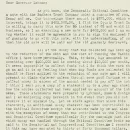 Letter: 1930 December 3