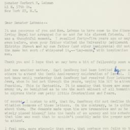 Letter: 1958 June 11