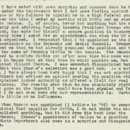 Letter: 1957 September 8