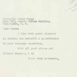 Letter: 1956 May 25