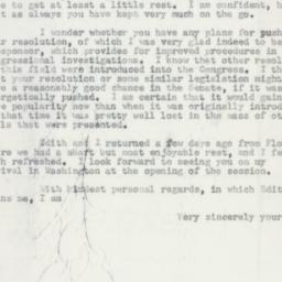 Letter: 1953 December 14