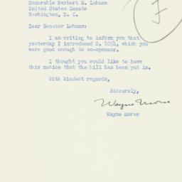 Letter: 1953 February 21