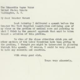 Letter: 1950 May 16