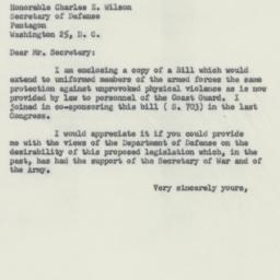 Letter: 1955 January 24