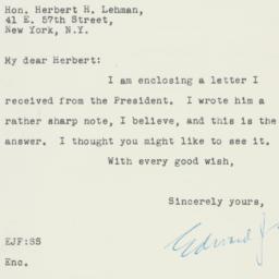 Letter: 1947 November 17