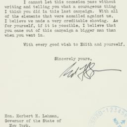 Letter: 1941 November 5