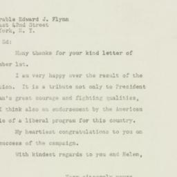 Letter: 1948 November 4