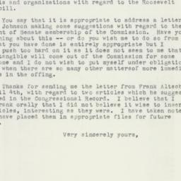 Letter: 1955 August 26