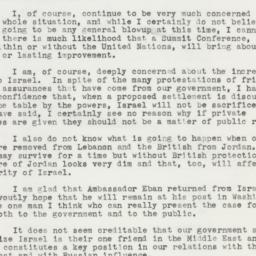 Letter: 1958 August 2