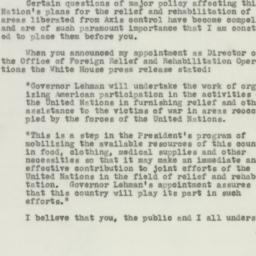 Letter: 1943 August 30
