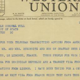 Letter: 1940 December 11