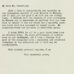 Letter: 1943 November 14