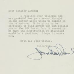 Letter: 1950 July 8