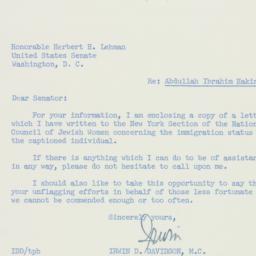 Letter: 1955 May 24