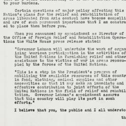 Letter: 1943 August 30