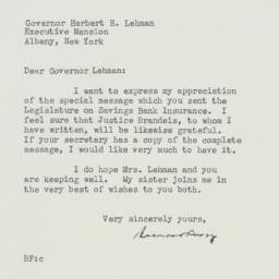 Letter: 1938 March 2