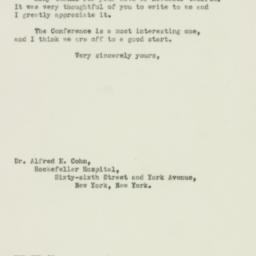 Letter: 1943 November 15