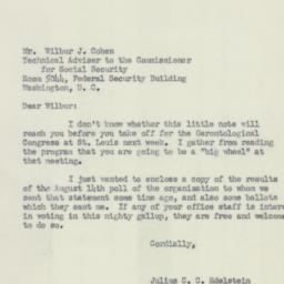 Letter: 1951 September 7