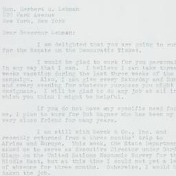 Letter: 1949 September 1