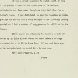Letter: 1947 May 23