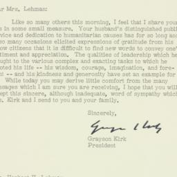 Letter: 1963 December 6