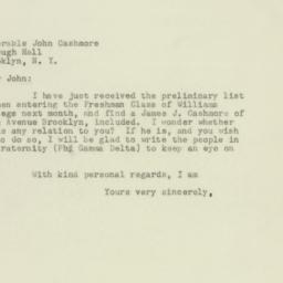 Letter: 1949 August 25