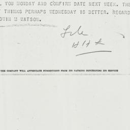 Telegram: 1942 November 5