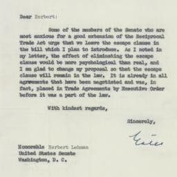 Letter: 1953 June 9