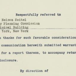 Memorandum: 1949 December 13