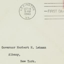 Envelope: 1940 October 14