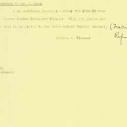Letter: 1939 October 4