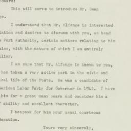 Letter: 1947 October 15