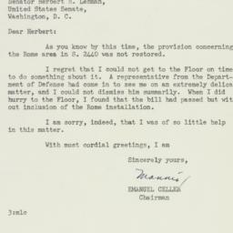 Letter: 1950 May 24