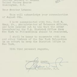 Letter: 1951 August 14