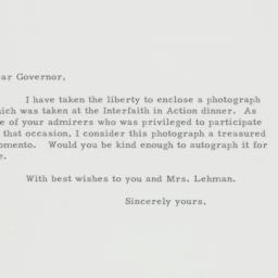 Letter: 1948 December 2