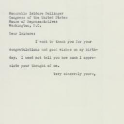 Letter: 1953 April 10