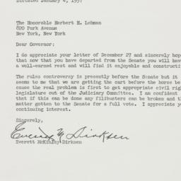 Letter: 1957 January 4