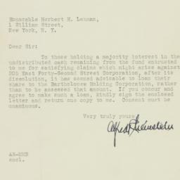 Letter: 1933 January 24