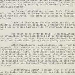 Letter: 1951 February 12