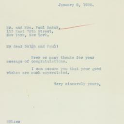 Letter: 1935 January 8