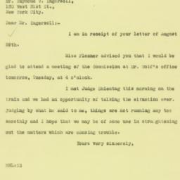 Letter: 1925 August 31