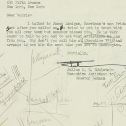 Letter: 1952 April 24