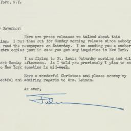 Letter: 1949 December 23