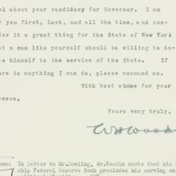 Letter: 1932 October 10