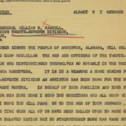 Letter: 1941 October 7
