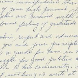 Letter: 1962 October 15