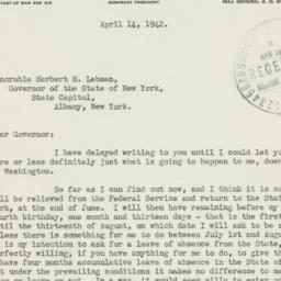Letter: 1942 April 14