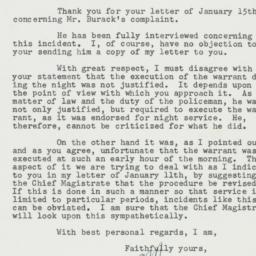 Letter: 1955 January 24
